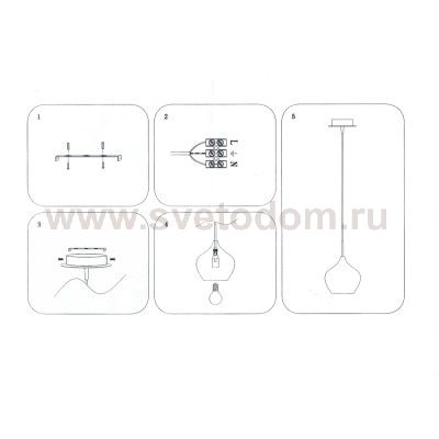 Подвесной светильник Lightstar 803043 Pentola