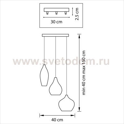 Подвесной светильник Lightstar 803053 Pentola