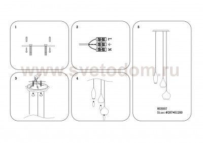Подвесной светильник Lightstar 803058 Pentola