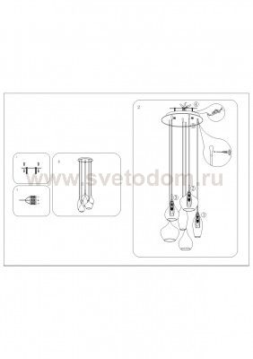 Подвесной светильник Lightstar 803067 Pentola