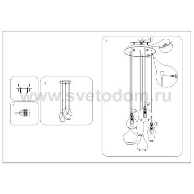 Подвесной светильник Lightstar 803069 Pentola