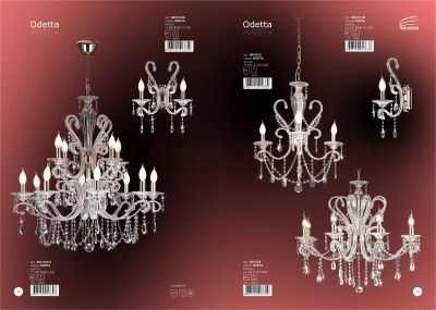 Люстра Colosseo 80310/3 Odetta