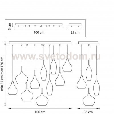 Подвесной светильник Lightstar 803125 Pentola