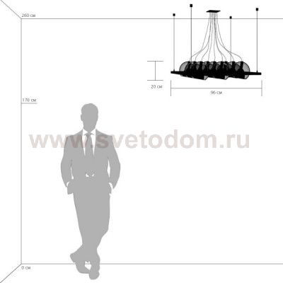 Люстра подвесная Lightstar 803191 Palla