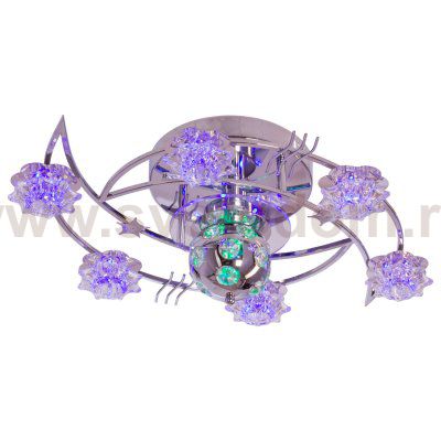 Светильник ЭкономСвет 8033/6+2CR RC LED