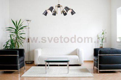 Люстра лофт Divinare 8035/19 LM-6 REATTIVA