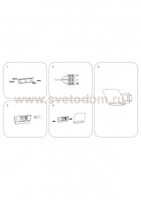 Светильник бра Lightstar 803610 Dissimo