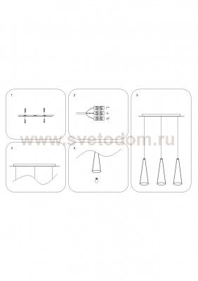 Подвесной светильник Lightstar 804031 Cioccolato
