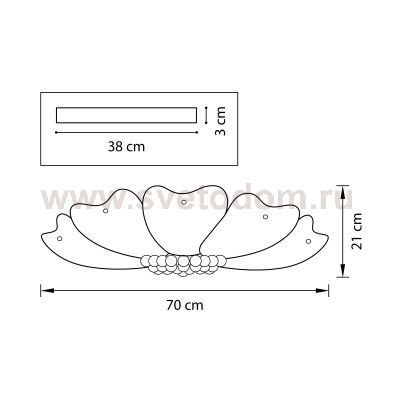 Светильник потолочный Lightstar 804040 Lobo