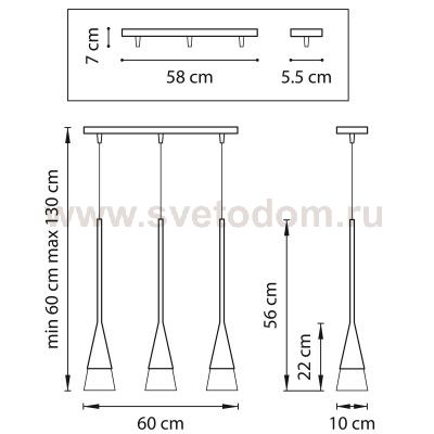 Подвес Lightstar 804130 Simple Light L