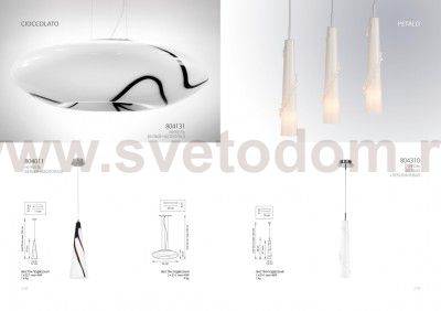 Подвесной светильник Lightstar 804310 Petalo