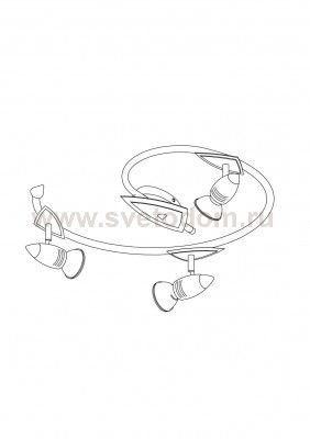 Светильник поворотный спот Eglo 80445 WAVE