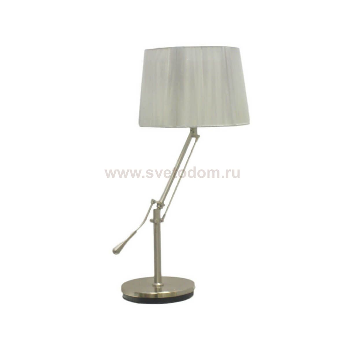 Настольная лампа АЛЬФАСИ Никель w60 h60 E27 1*40W Kink light 8048,16