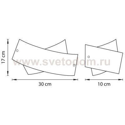 Светильник бра Lightstar 805600 Virata