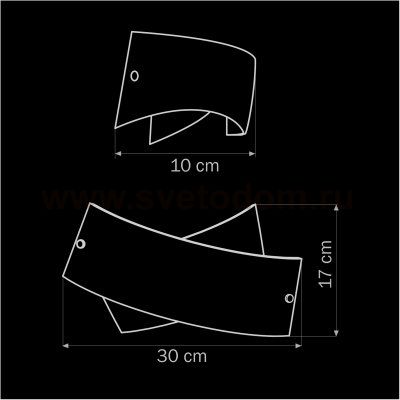 Светильник бра Lightstar 805600 Virata