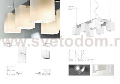 Светильник бра Lightstar 805610 Qubica