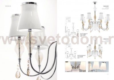 Люстра подвесная Lightstar 806080 Escica