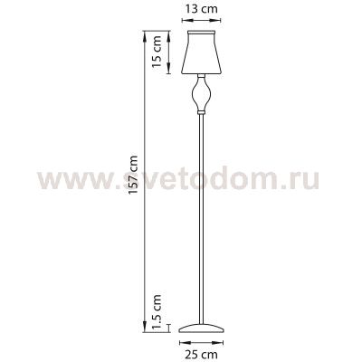 Торшер Lightstar 806710 Escica