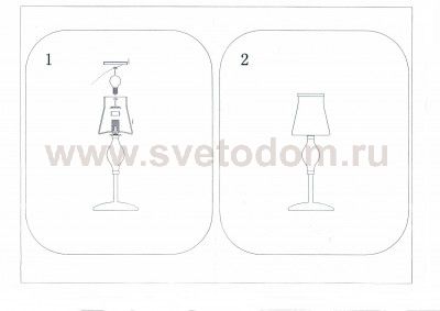 Настольная лампа Lightstar 806910 Escica