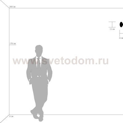 Светильник бра Lightstar 807010 Uovo