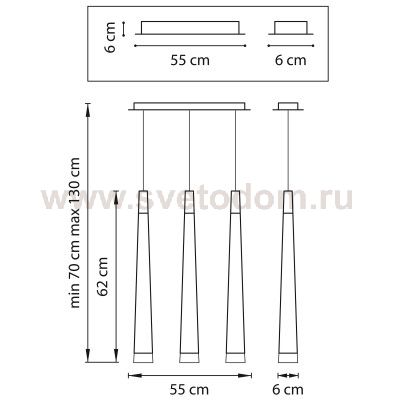 Подвесной светильник Lightstar 807034 Punto