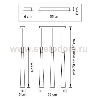 Подвесной светильник Lightstar 807037 Punto