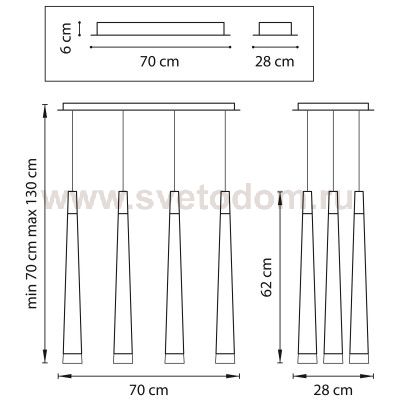 Подвесной светильник Lightstar 807067 Punto