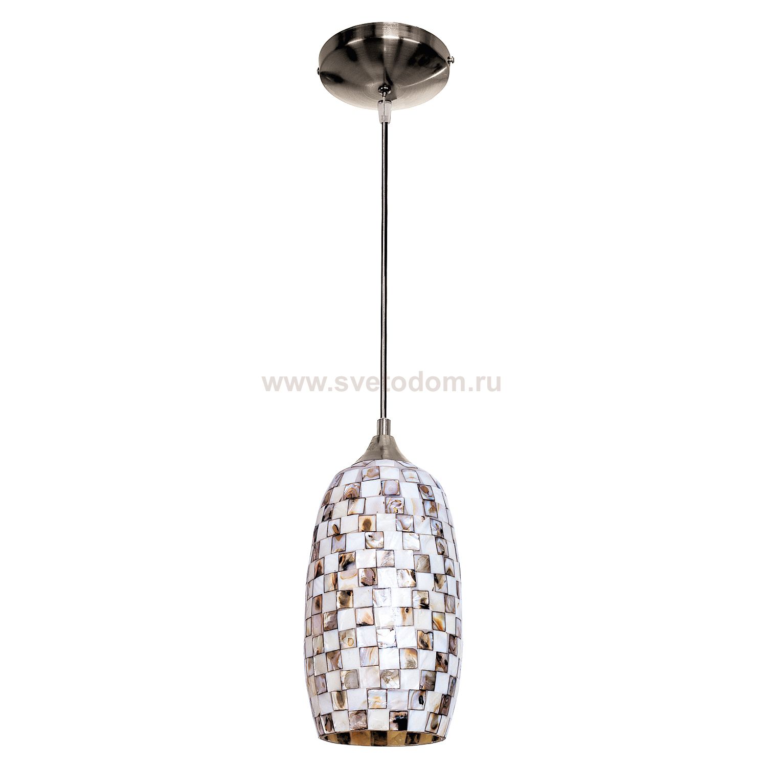 Подвесной светильник Экономсвет 8072/1 SN WT+BK