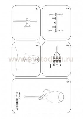 Светильник бра Lightstar 807611 Meta duovo зеленый