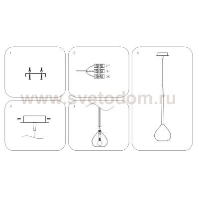 Подвесной светильник Lightstar 808113 Forma