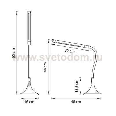 Настольная лампа Lightstar 808916 Muro