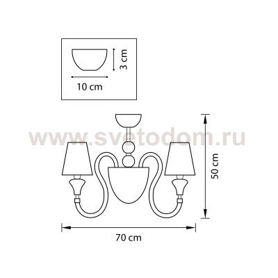 Люстра потолочная Lightstar 809057 Otto