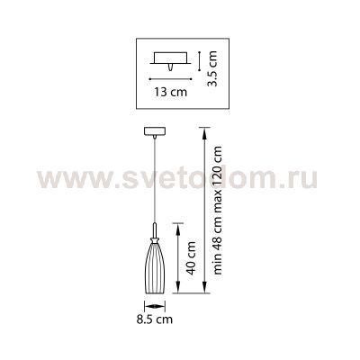 Подвесной светильник Lightstar 810013 Agola