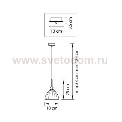 Подвесной светильник Lightstar 810020 Agola