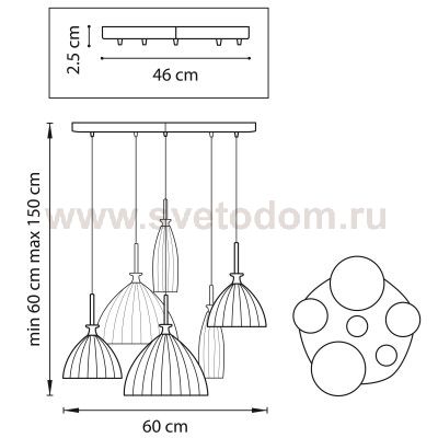 Подвесной светильник Lightstar 810163 Agola