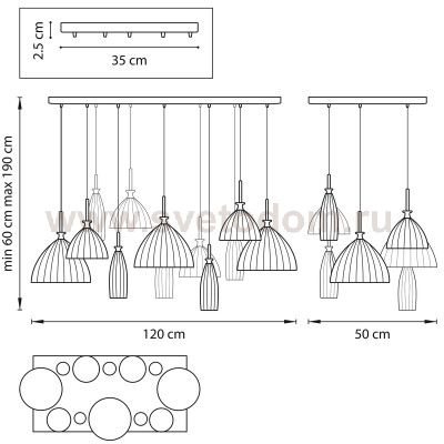 Подвесной светильник Lightstar 810221 Agola