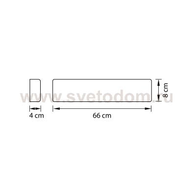 Светильник бра Lightstar 810523 Fiume