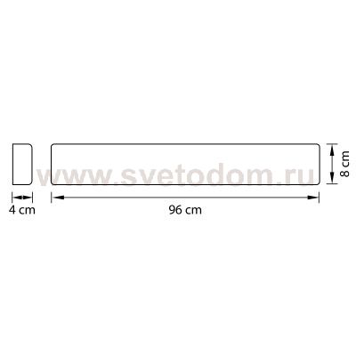 Светильник бра Lightstar 810536 Fiume