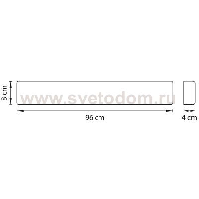 Светильник бра Lightstar 810637 Fiume