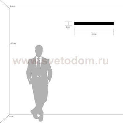 Светильник бра Lightstar 810637 Fiume