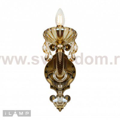 Настенный светильник iLamp Asia 81069-1 Бронзовый