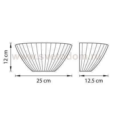 Светильник бра Lightstar 810821 Agola