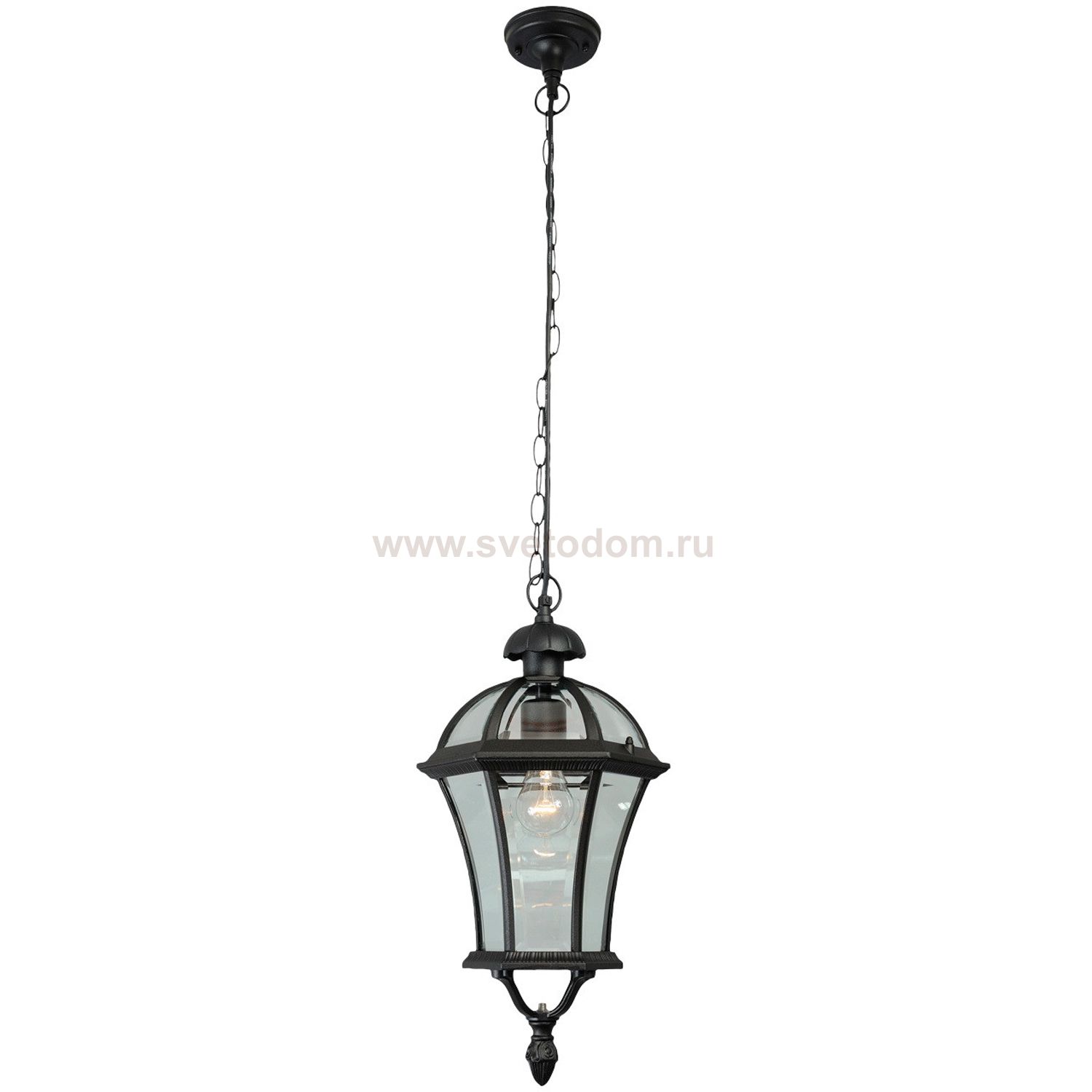 Светильник уличный подвесной Mw light 811010301 Сандра черный