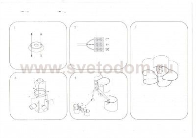 Люстра потолочная Lightstar 811052 Pittore