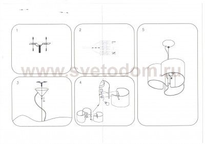 Люстра подвесная Lightstar 811132 Pittore