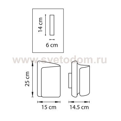 Светильник бра Lightstar 811612 Pittore