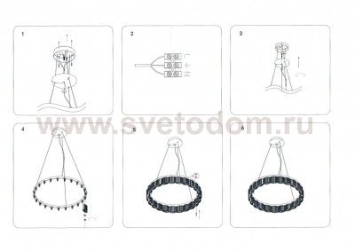 Люстра подвесная Lightstar 812236 Nibbler