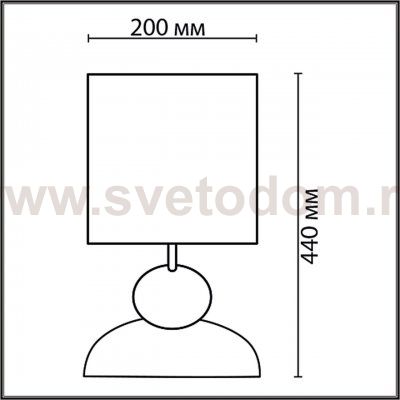 Odeon light 8127/1T OVONA