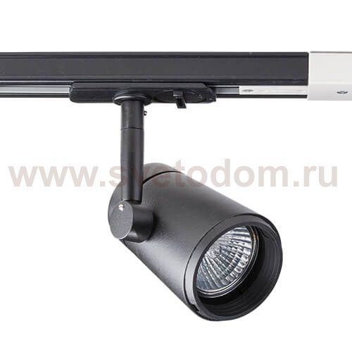 8129 black GU10 светильник для однофазной шины Italline