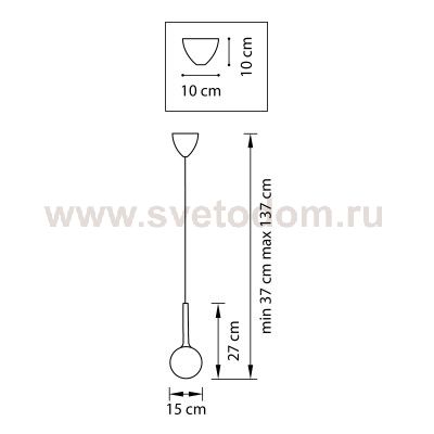 Подвесной светильник Lightstar 813012 Globo